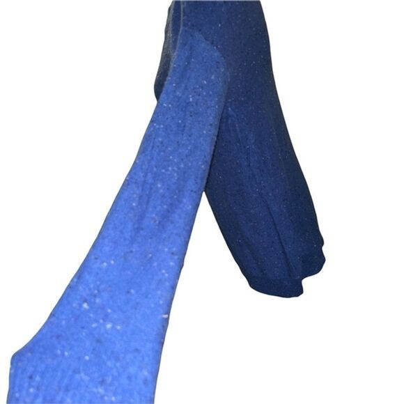 Rubbish Royal Blue Angora Rabbit Lightweight Long Sleeve Sweater Extra Small XS - Picture 6 of 12